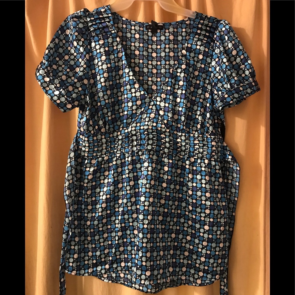Polka dot blouse
